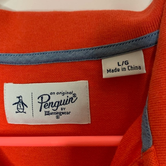Red Penguin by Munsingwear Polo - Picture 3 of 4
